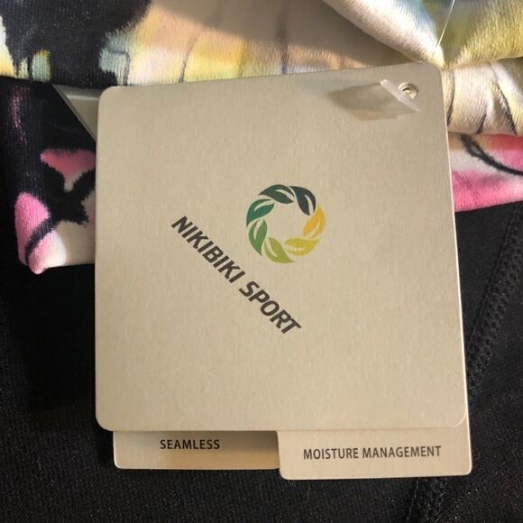 Tie Dye Waist Band Capris Leggings - Picture 6 of 7